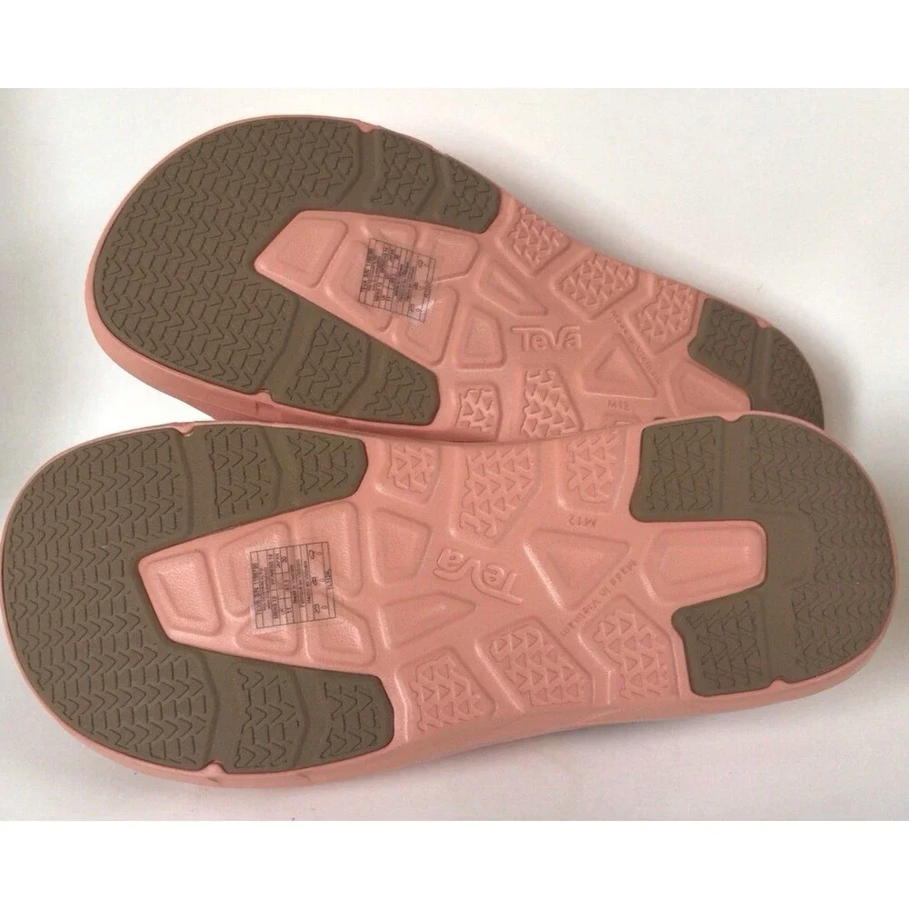 NEW TEVA Apretrail Slide Unisex Sandals, Blooming Dahlia (Size 12 Men/14 Woman)